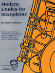 Modern Etudes for Saxophone by Santy Runyon